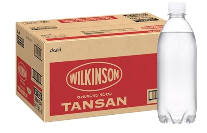 ウィルキンソン アサヒ飲料 MS+B タンサン ラベルレスボトル 500ml×24本 [炭酸水]