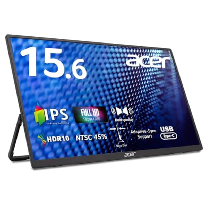 Acer,モバイルモニター 15.6インチ フルHD IPS