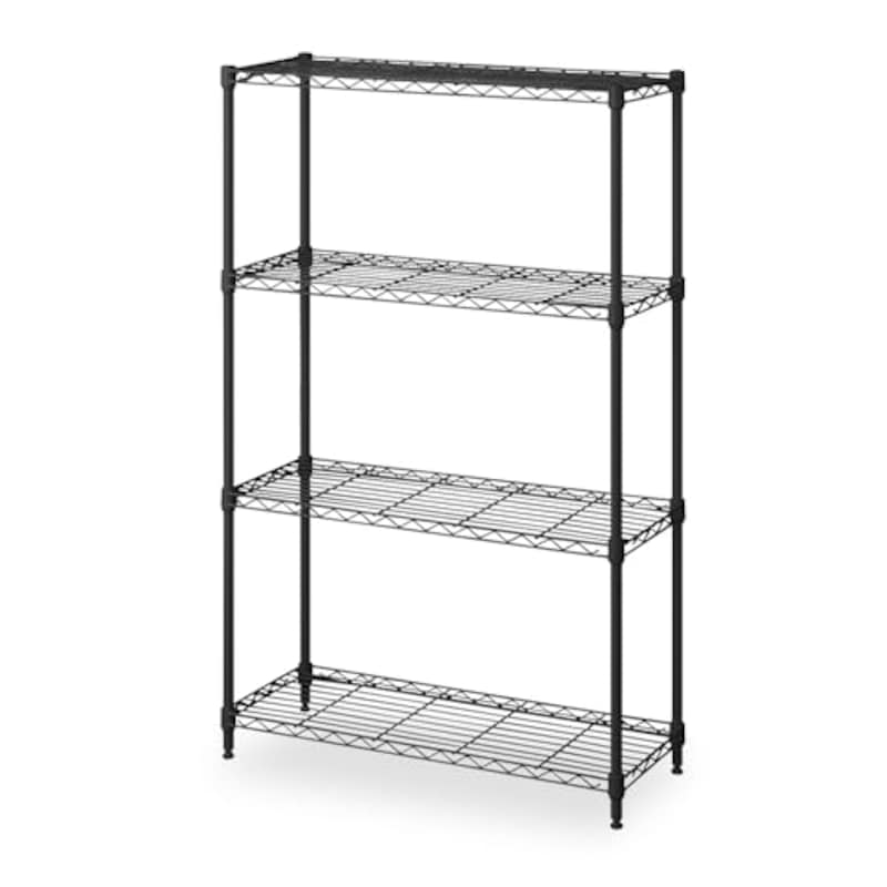 アイリスオーヤマ カラーメタルラックフィット 4段