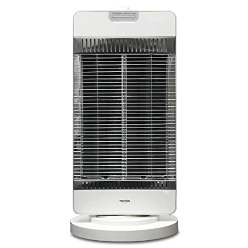 TEKNOS（テクノス）,シーズヒーター 1200W パワーモニター ホワイト,TSH-9201