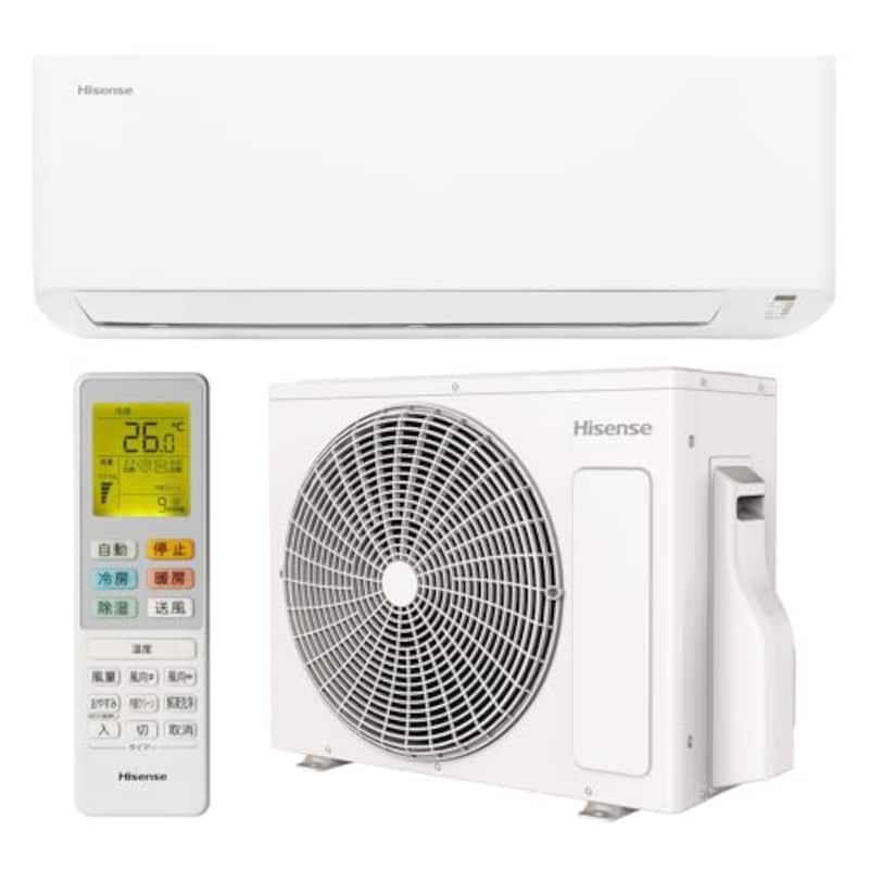 ハイセンス,エアコン 6畳 2.2kW 2025年モデル,HA-S22H-WS