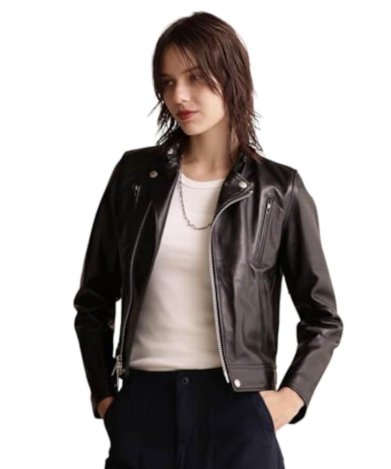 Schott（ショット）,ジャケット Women’s DOUBLE BREAST RIDERS ダブル ブレスト ライダース レディース 782-5950602
