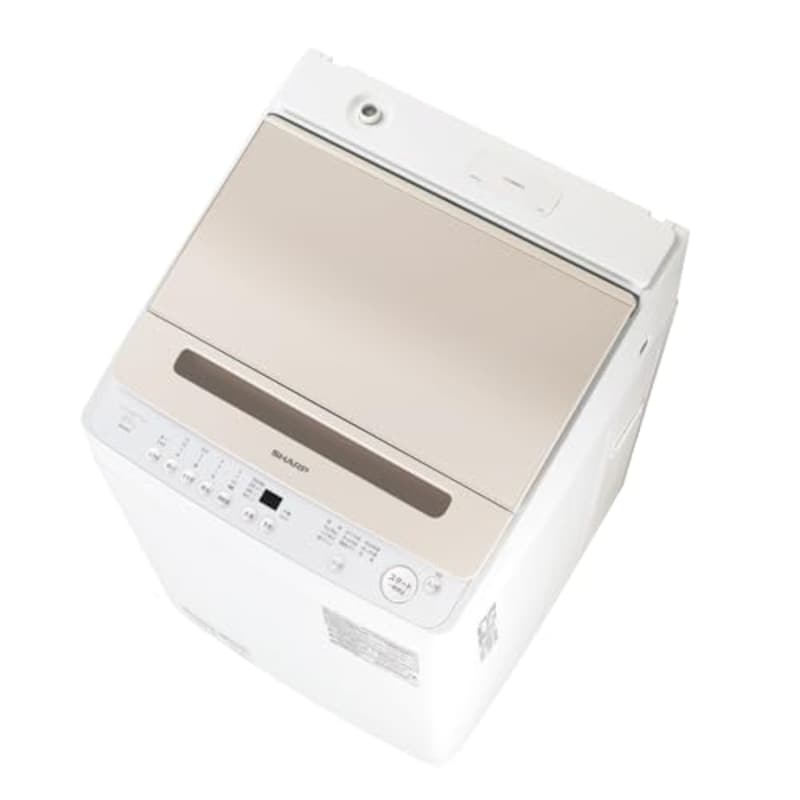シャープ タテ型 全自動洗濯機 洗濯8kg 幅55.5cm