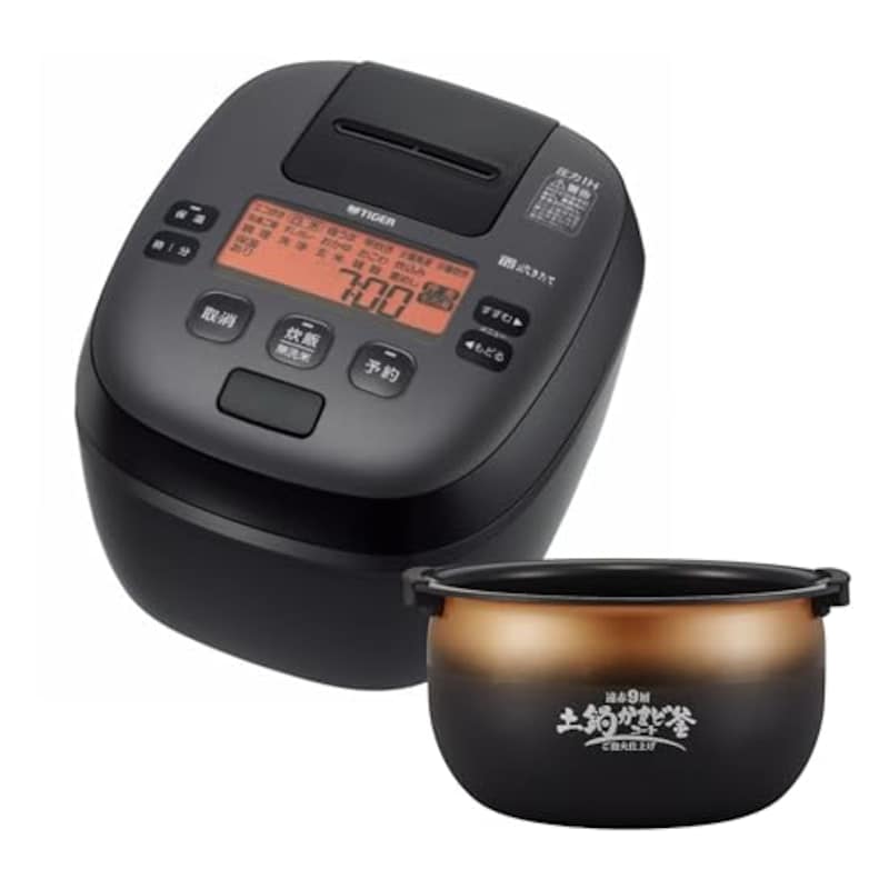 タイガー魔法瓶 炊飯器 5合 圧力IH ご泡火炊き