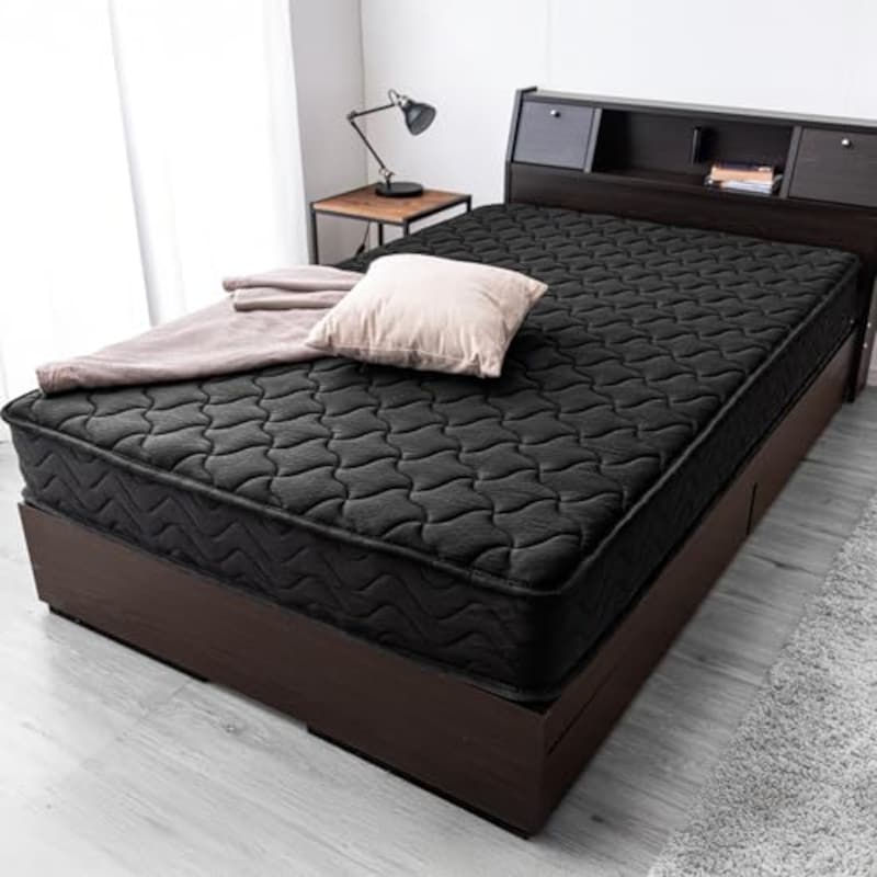 タンスのゲン マットレス セミダブル 極厚22cm 高密度 640個 ポケットコイル