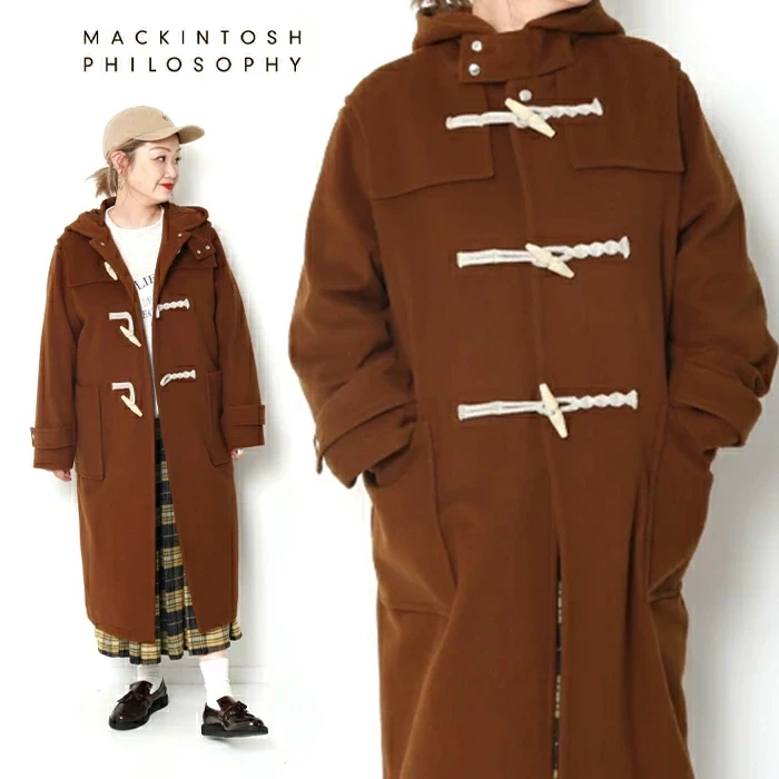 Mackintosh Philosophy マッキントッシュ フィロソフィー レディース ウールメルトン ダッフルコート