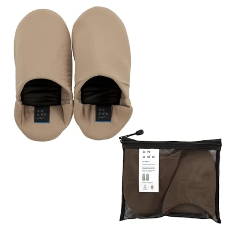 Wpc.,トラベルスリッパ ブラウン