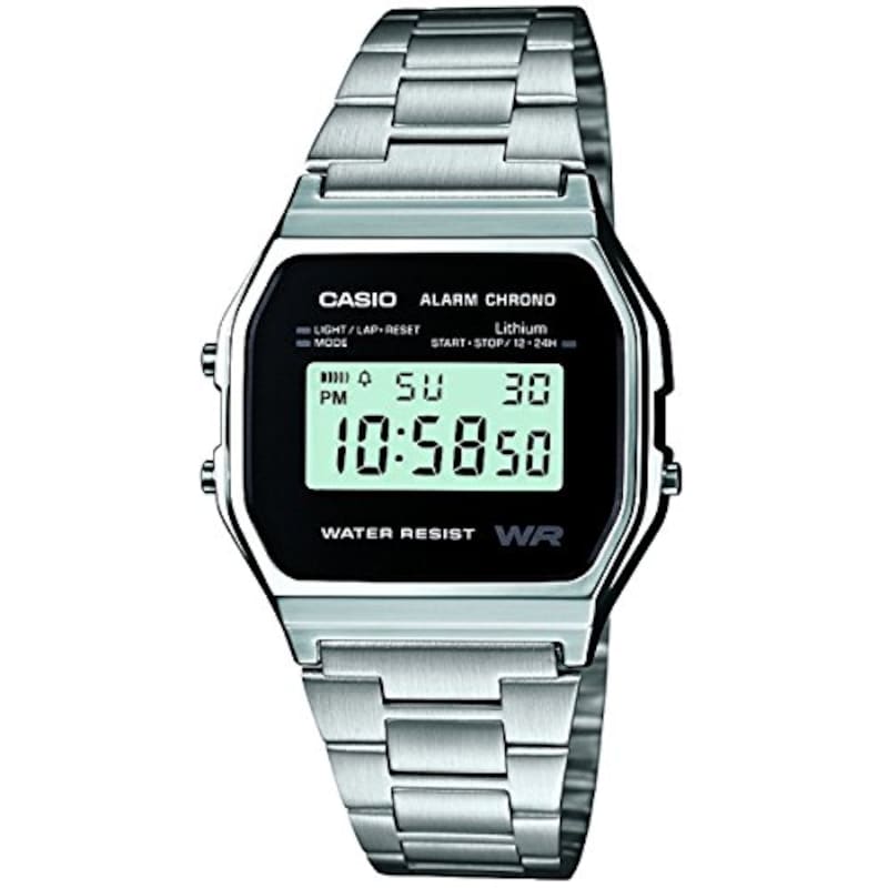 Casio Retro A158WEA-1EF Herren Mens Unisex Uhr Watch Montre Orologio