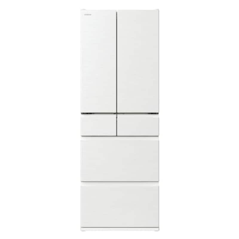 日立 冷蔵庫 485L R-HW49V W ピュアホワイト 