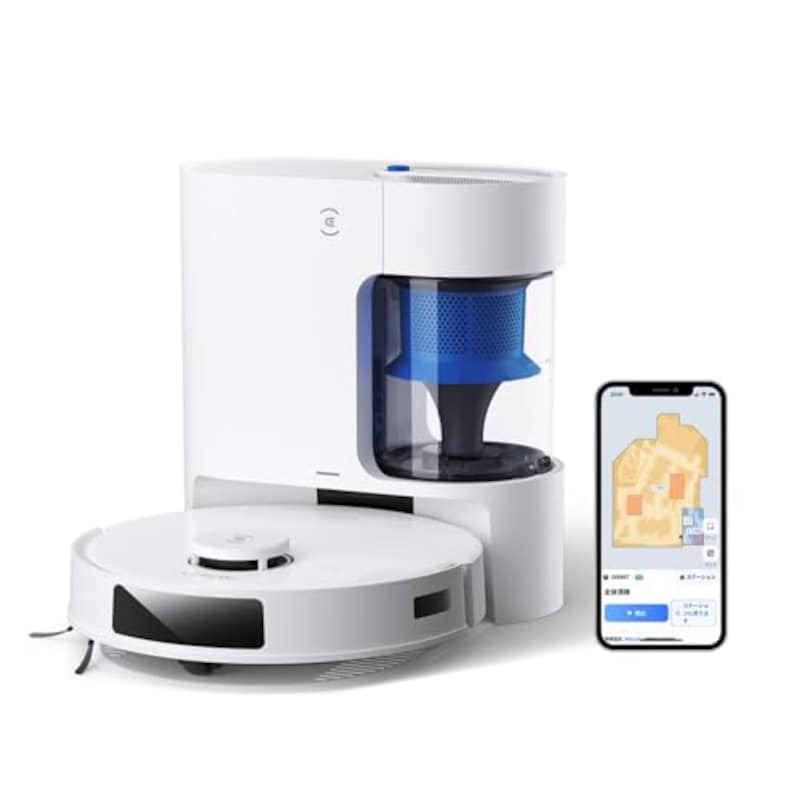 ECOVACS(エコバックス) DEEBOT N20 PRO PLUS ロボット掃除機 水拭き両用