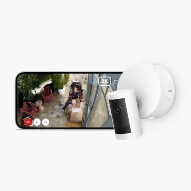 Ring Outdoor Cam Plus PoE (リング アウトドアカム プラス PoEモデル - 市販のPoE+スイッチングハブが必要)