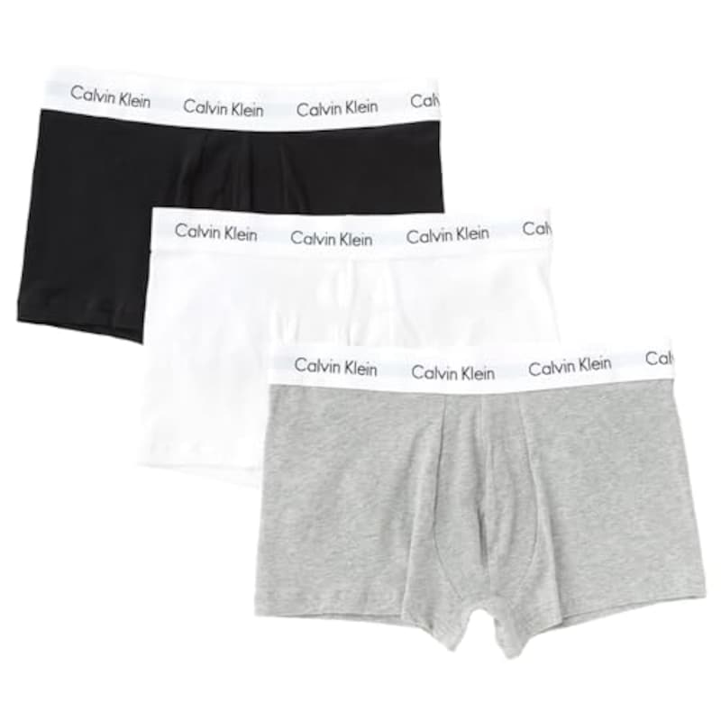 カルバンクライン Calvin Klein コットン ストレッチ ボクサーパンツ 3 枚パック