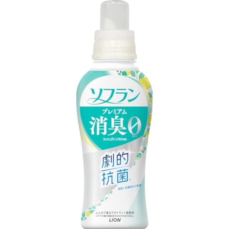 LION（ライオン）,ソフラン プレミアム消臭 フレッシュグリーンアロマの香り