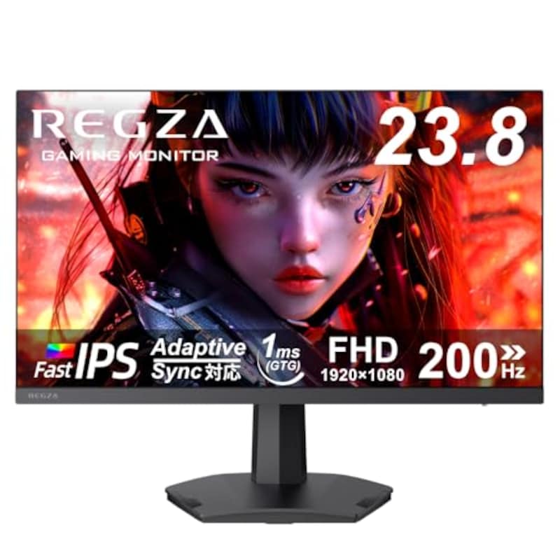 REGZA,ゲーミングモニター 23.8インチ