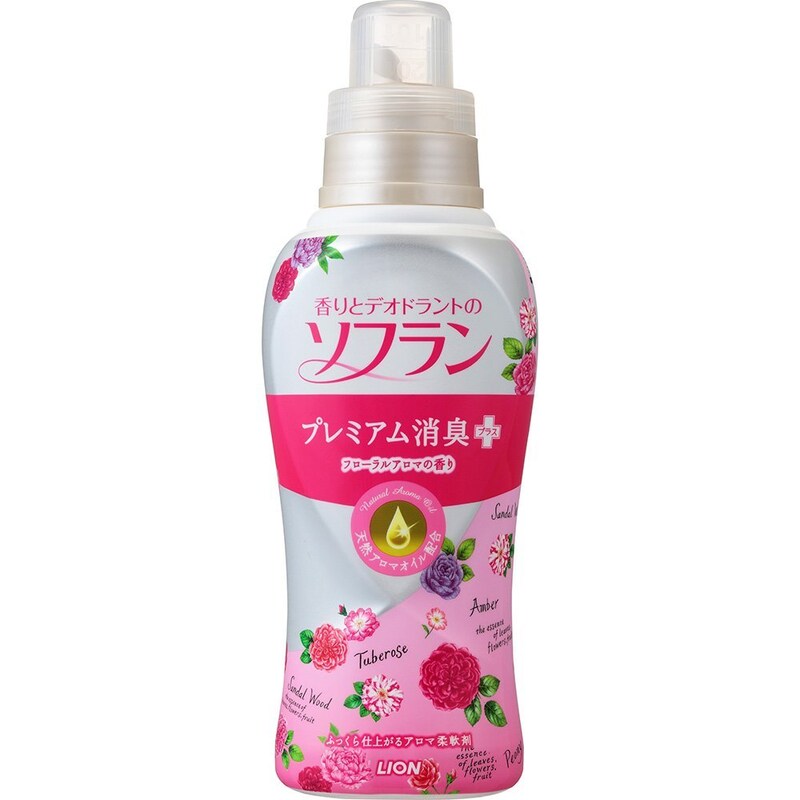 香りとデオドラントのソフラン プレミアム消臭プラス フローラルアロマの香り 620ml