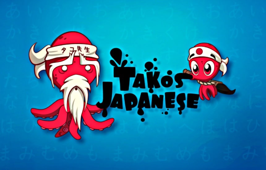 Learn Japanese with a Five-Armed Octoped