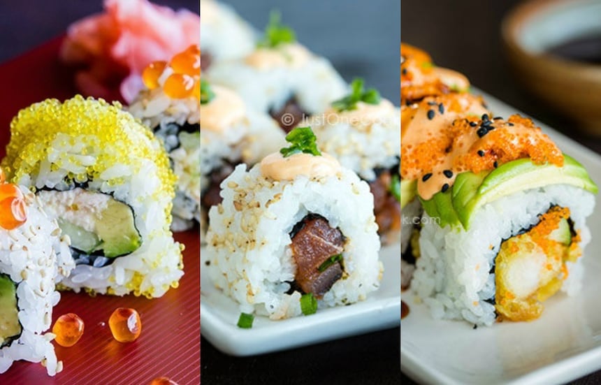 Just One Cookbook's 3 Best Sushi Roll Recipes