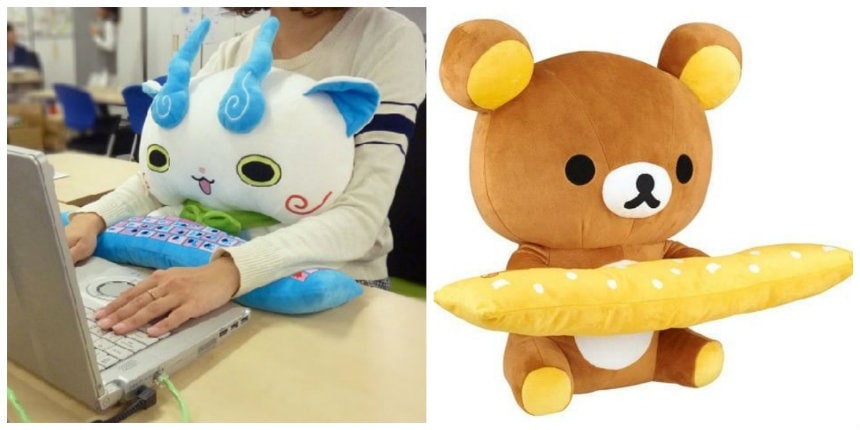 Rest Your Wrists On These Cute Cushions