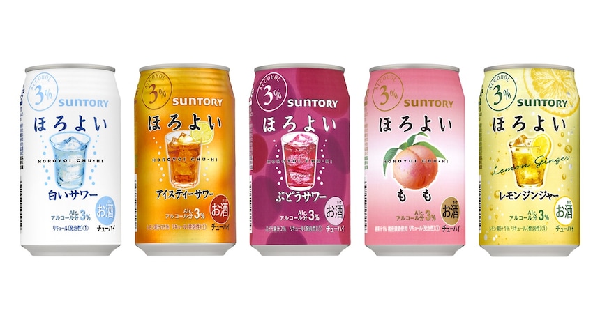 ほろよい！在日本最受女孩欢迎的果汁酒品牌！
