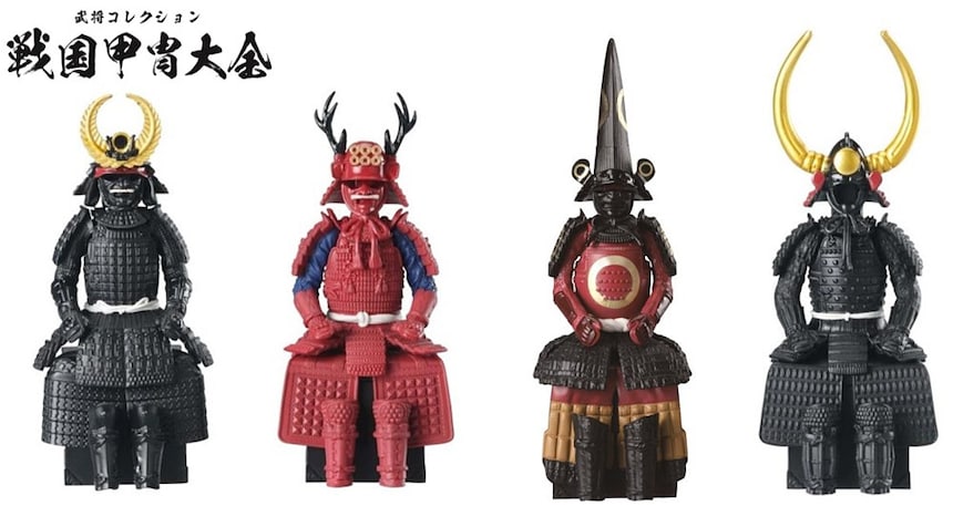 Get 4 Famous Warriors in 'Gachapon' Form