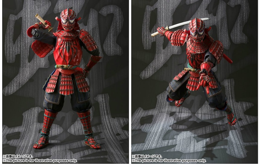 Figuarts Manga Realization Spider-Man Samurai Figure! - Marvel Toy News