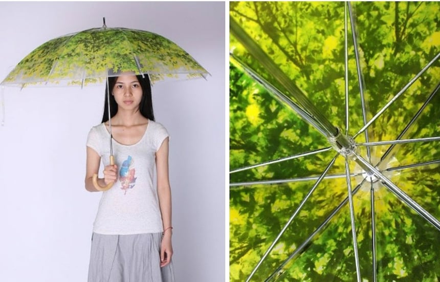 Seek Shelter Under this 'Foliage Umbrella'