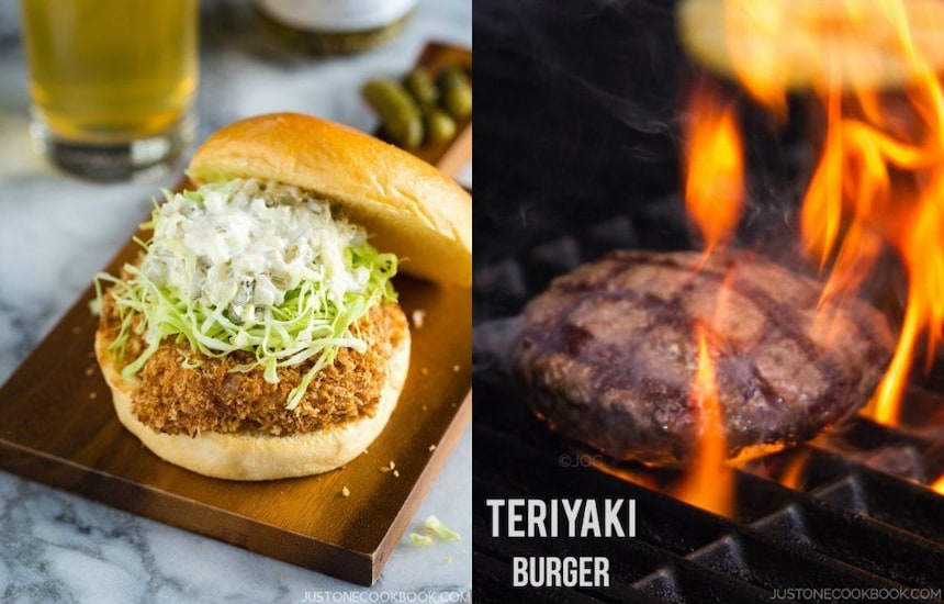 Make these 2 Classic Japanese Burgers at Home