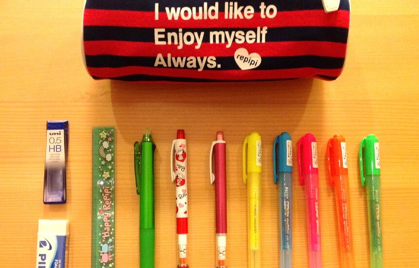 แอบส่อง 10 เครื่องเขียนในกล่องดินสอเด็กญี่ปุ่น