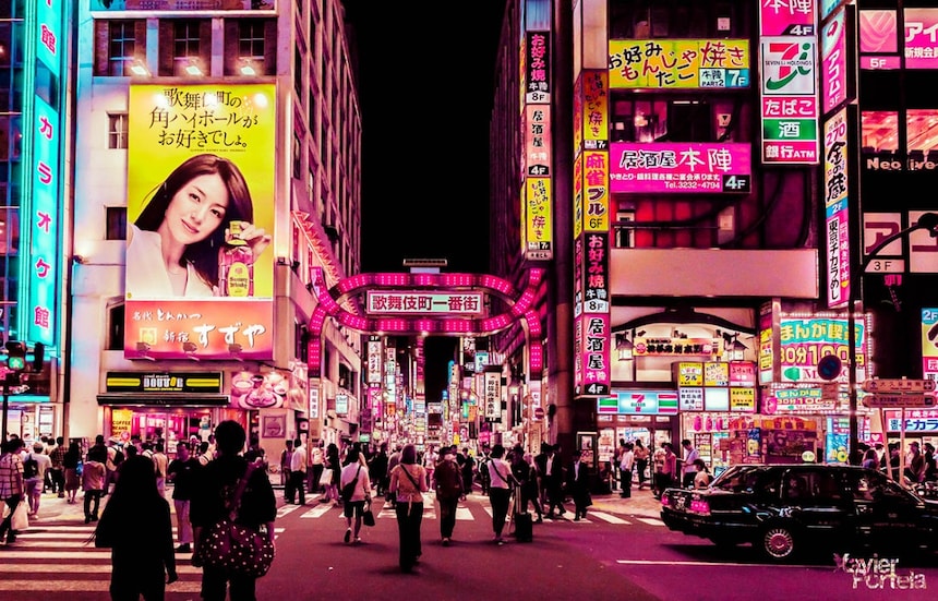 Stunning Photos Capture Tokyo Nightscape