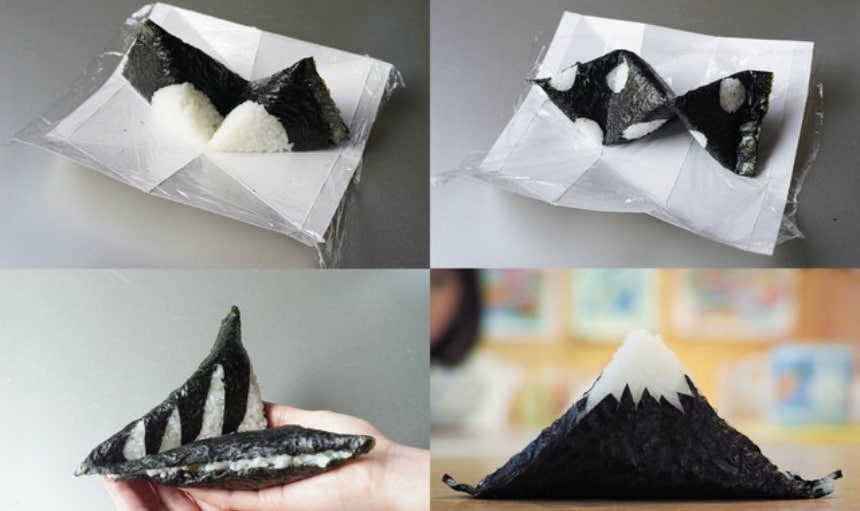Create a Yummy Mount Fuji Rice Ball