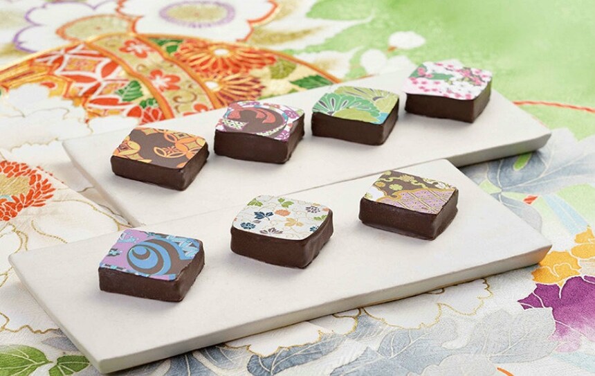 A Sweet Mixture of Chocolate & Kimono Design