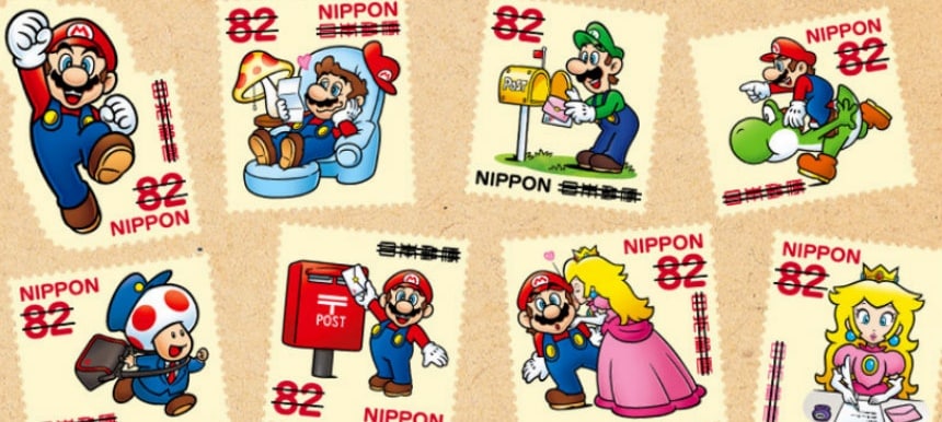Get the Mario Seal of Approval with New Stamps