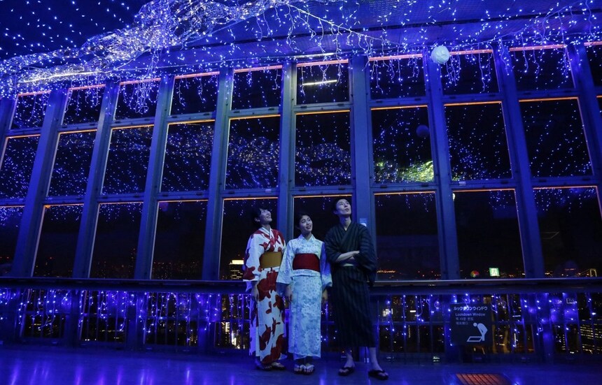 Celebrate Tanabata at Tokyo Tower