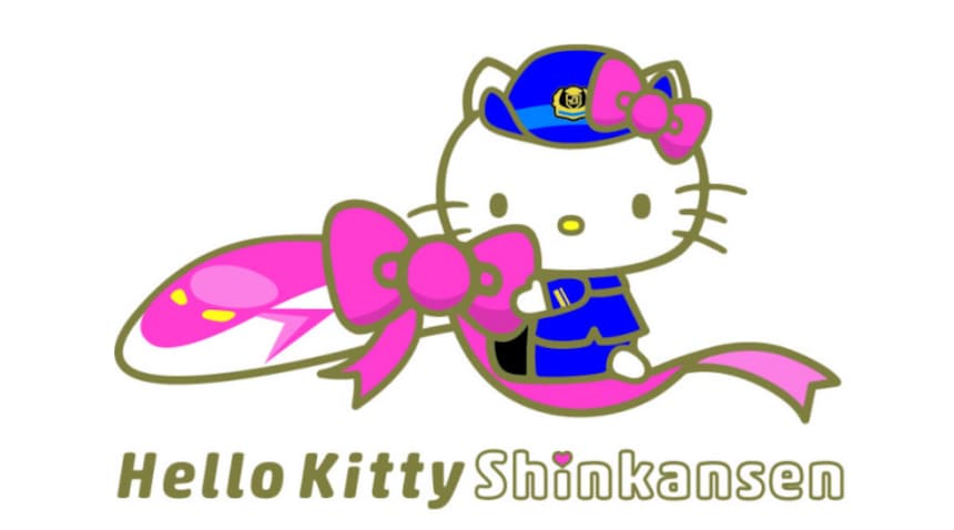 Get a Glimpse of the Hello Kitty Shinkansen!