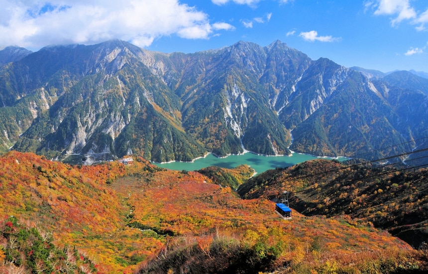 วิธีเที่ยวเส้นทางบนภูเขา Tateyama Kurobe