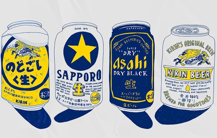 일본 맥주 4대 브랜드 전격해부