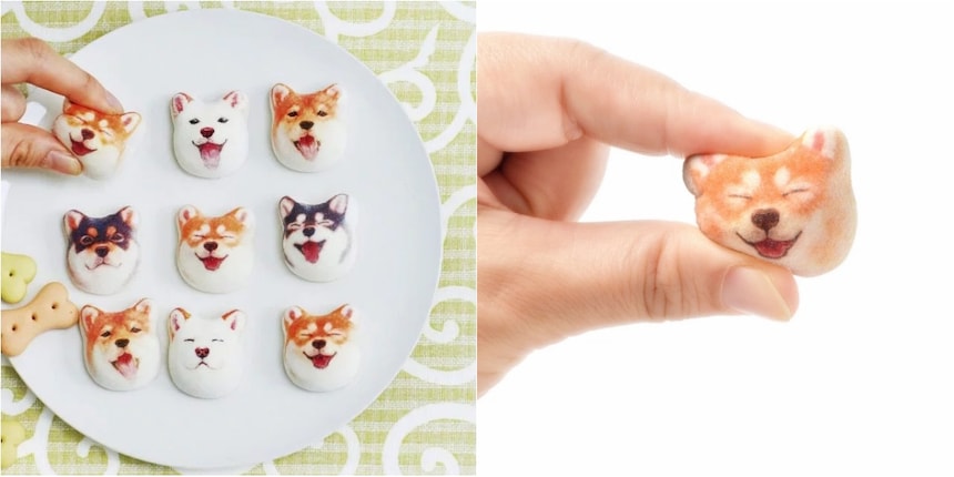 Kawaii Shiba Inu Marshmallows Too Sweet to Eat