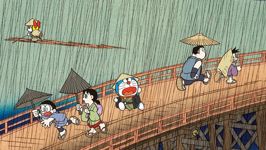 深度日本：“哆啦A梦”来到了“浮世绘”的世界