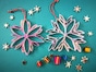 トイレットペーパー芯で雪の結晶オーナメント！簡単クリスマス工作