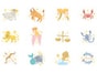 12星座別！ 2027年3月までのラッキーカラーと幸せのヒント【おひつじ座～うお座】