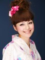 カワイイ浴衣には、お人形のようなデカ目メイクがぴったり！