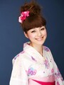 お人形の様にクリっとしたキュートなデカ目メイクの完成です！
