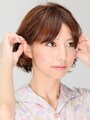 耳上はタイトにすると素敵