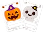 ハロウィンのお面無料ダウンロード KF STUDIO