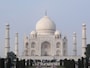 夕暮れのタージマハル