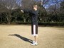爪先と膝は正面を向くようにしましょう。