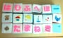手作りおもちゃ 牛乳パックの文字サイコロ