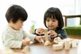 上の子の遊びを下の子が邪魔する、よくある状況です。その場合は上の子の悔しさや悲しさを共有してあげましょう