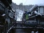 【山形】冬の銀山温泉の温泉街