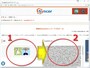 (1)ローカルにある画像ファイルを指定すると、(2)その瞬間にBase64でのエンコード結果が表示される